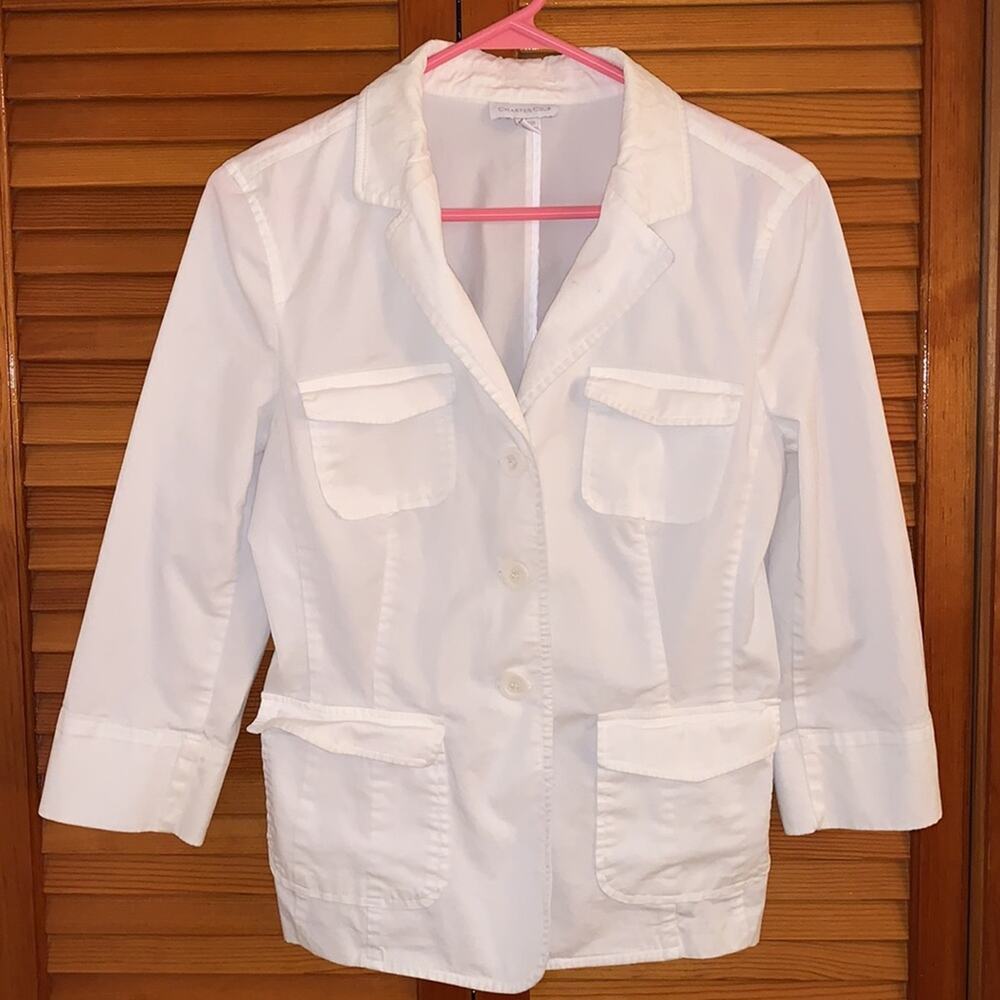 White‎ cotton jacket